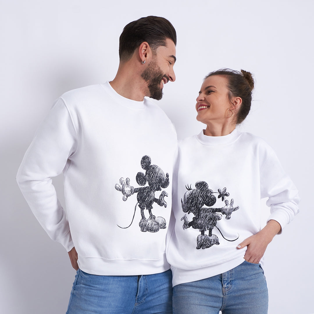 Mickey Mouse Sudaderas Para Novios Negras Sudadera Mickey Minnie
