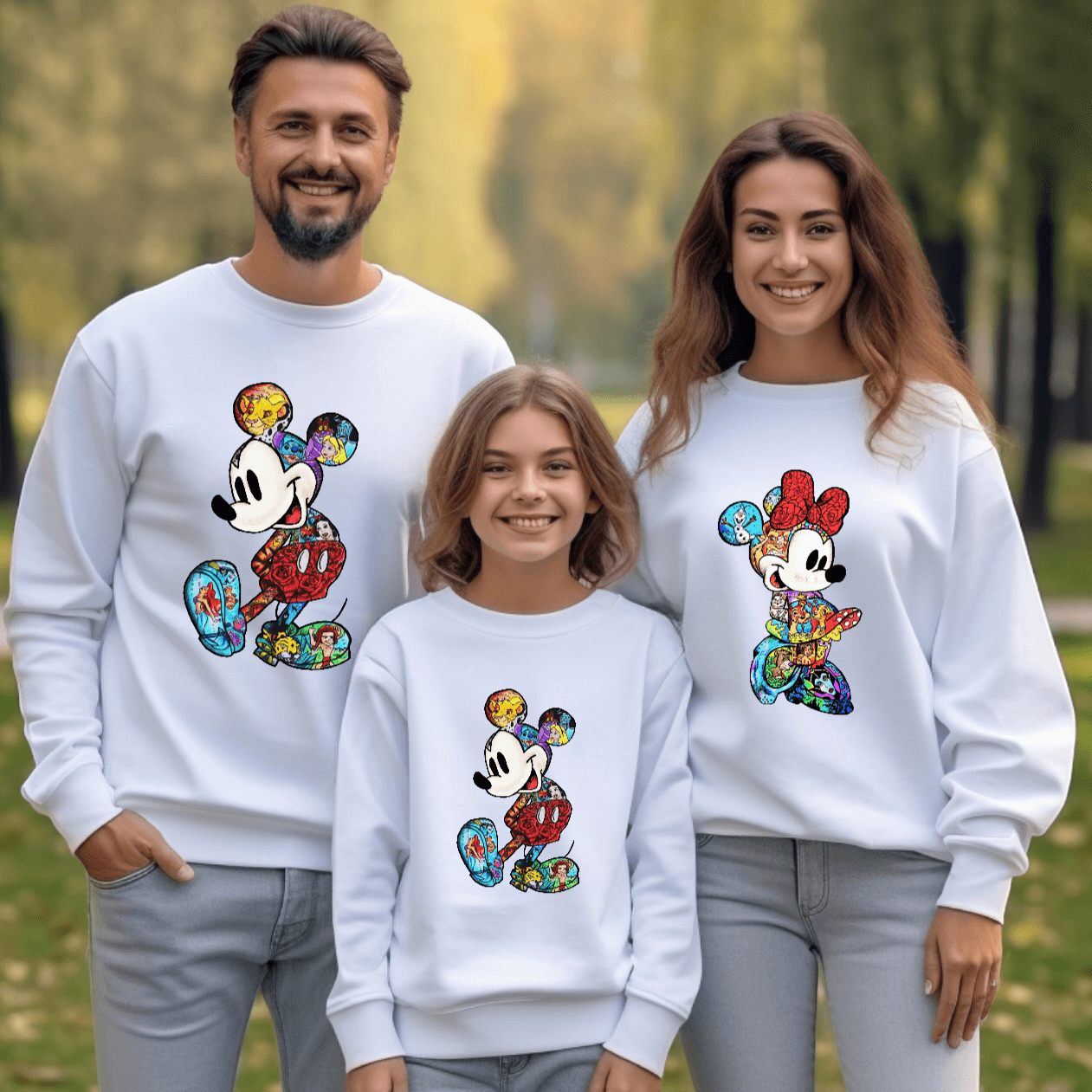 Sudadera Minnie Mickey drawings - Main Image