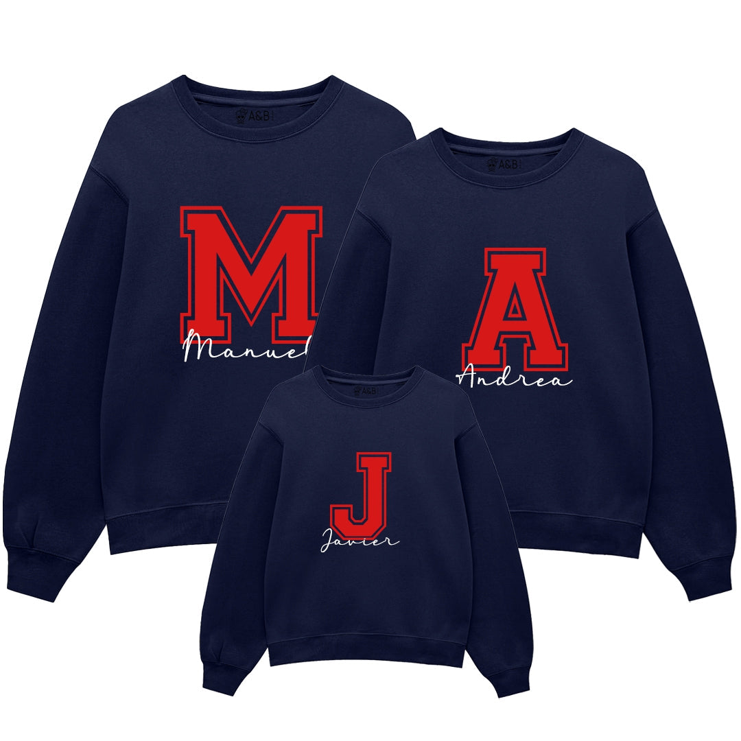 Sudadera Personalizable letra Sudadera personalizada para