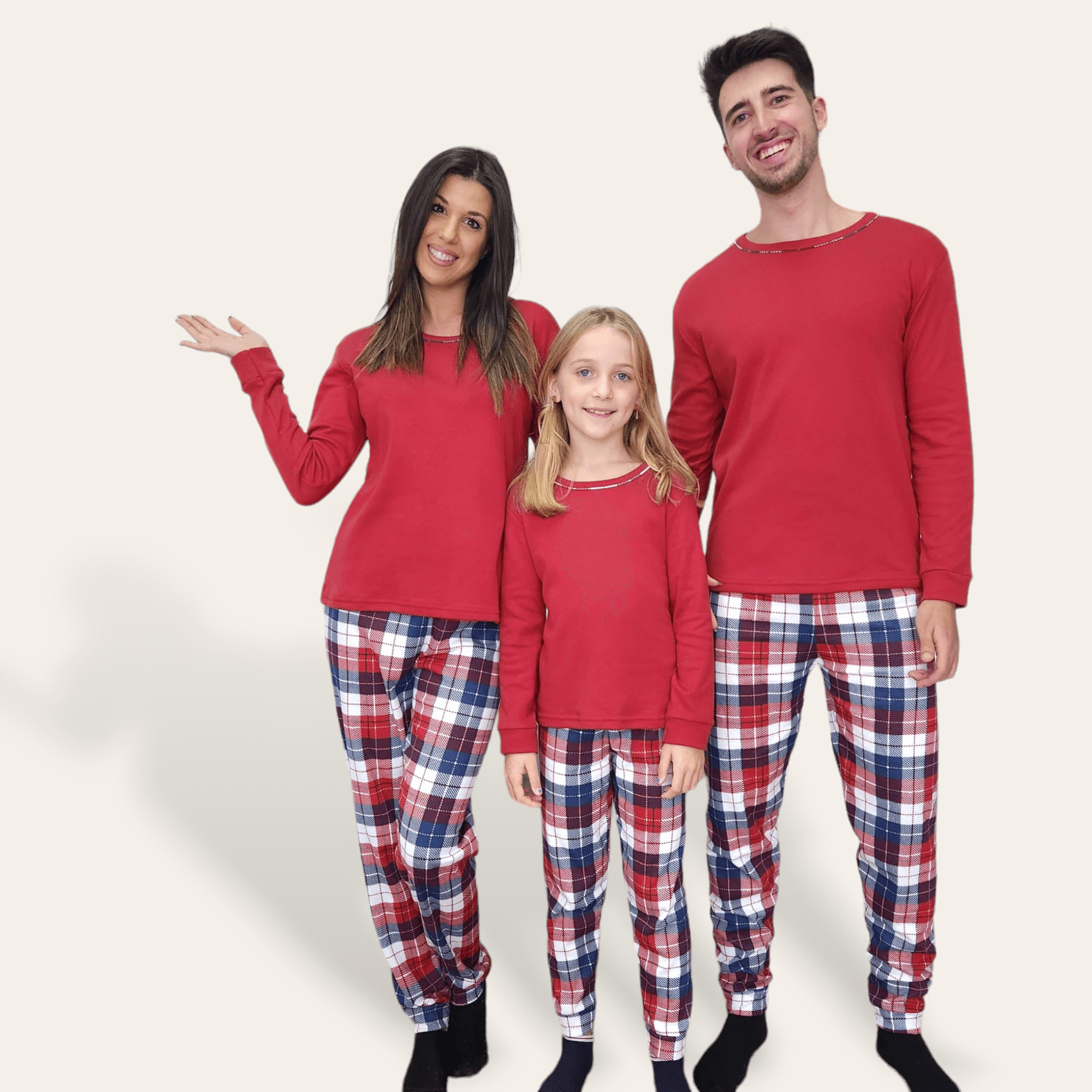 Familia discount en pijama