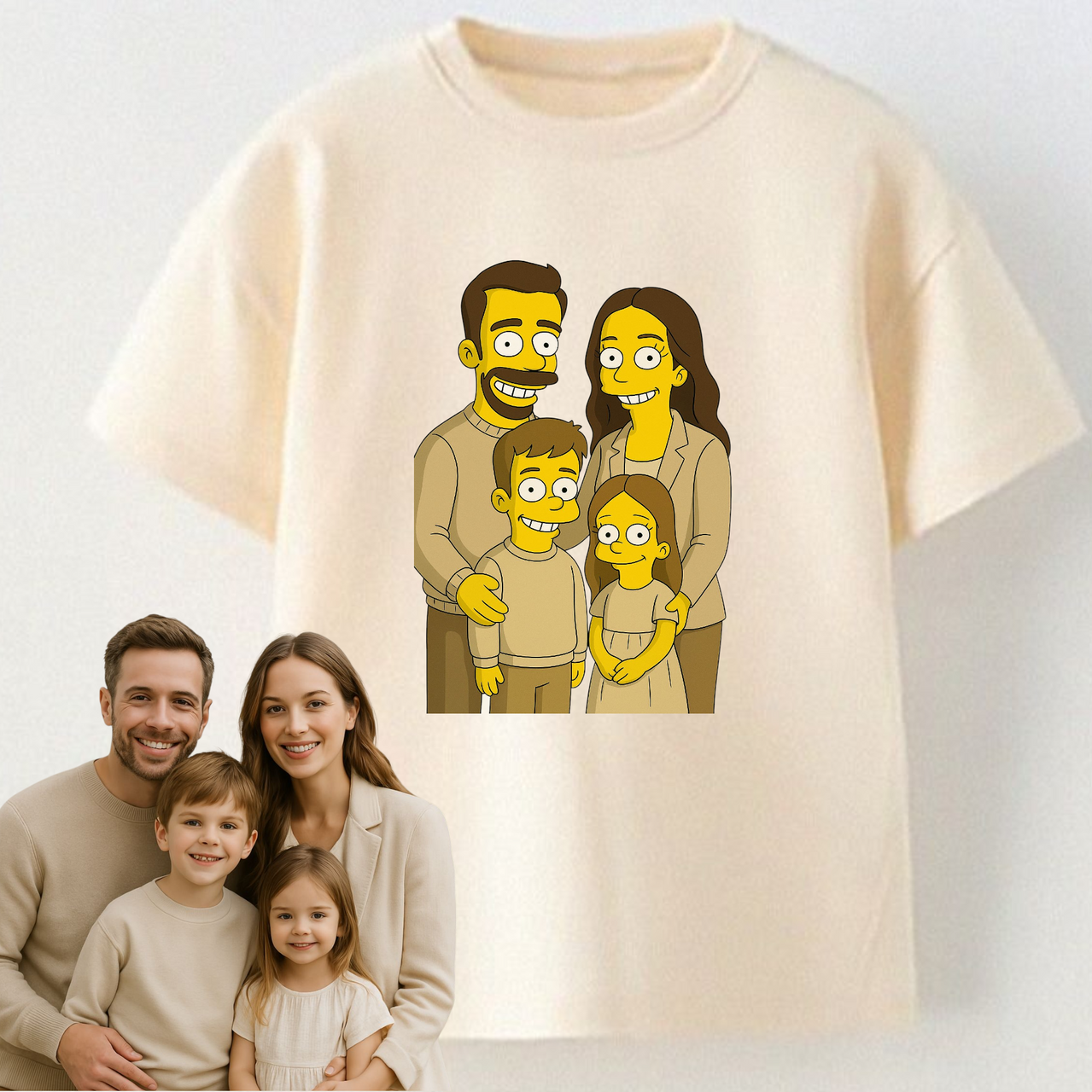Camiseta Personalizable The Simpsons