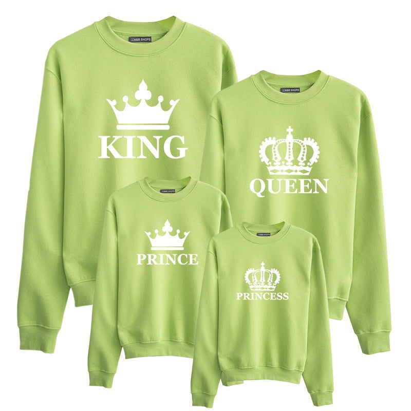 Sudadera Crown King-Queen-Prince-Princess