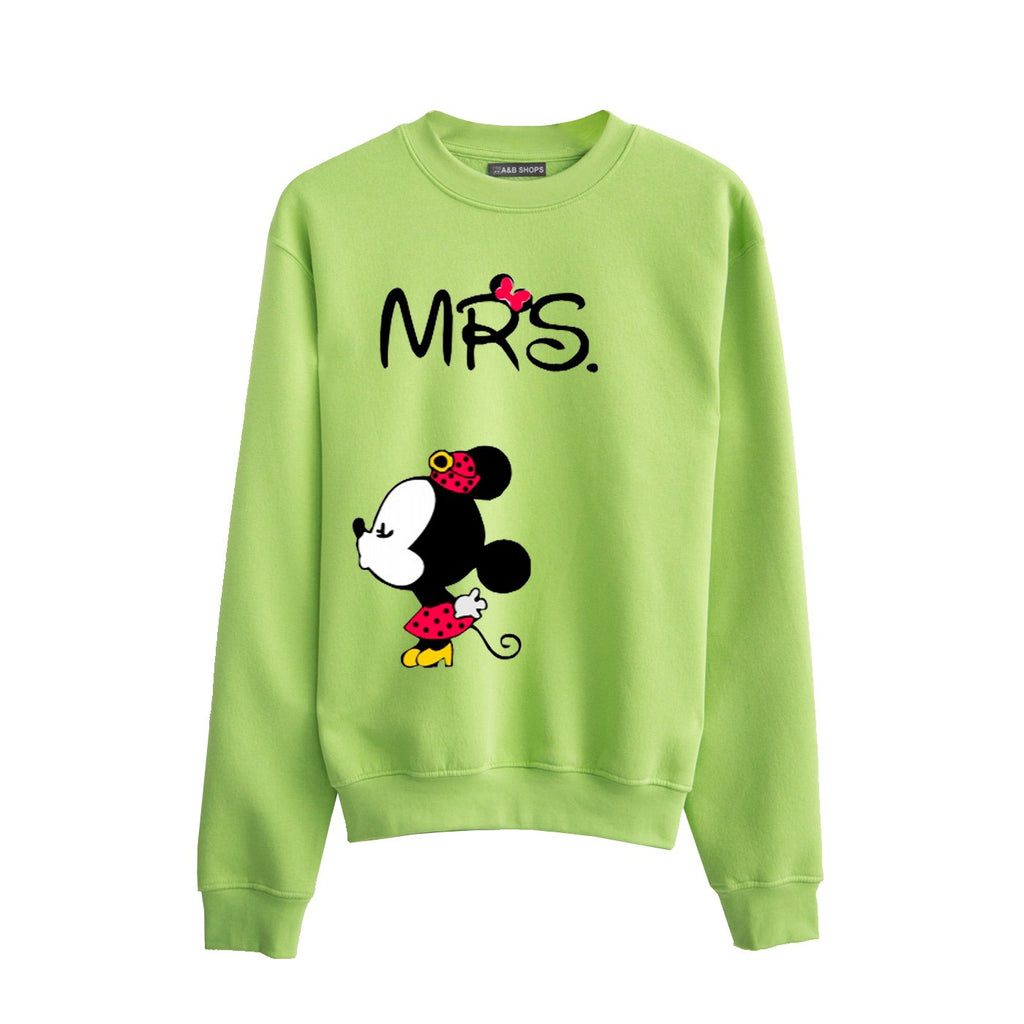 Sudadera Mrs & Mr Mouse