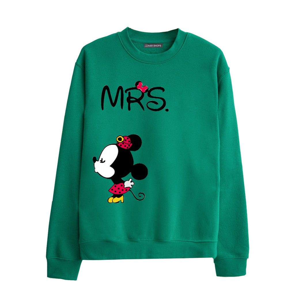 Sudadera Mrs & Mr Mouse