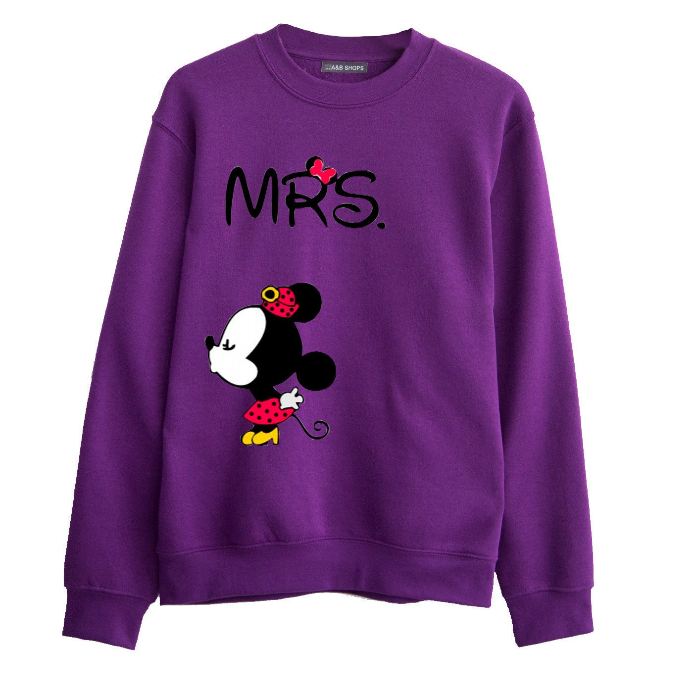 Sudadera Mrs & Mr Mouse