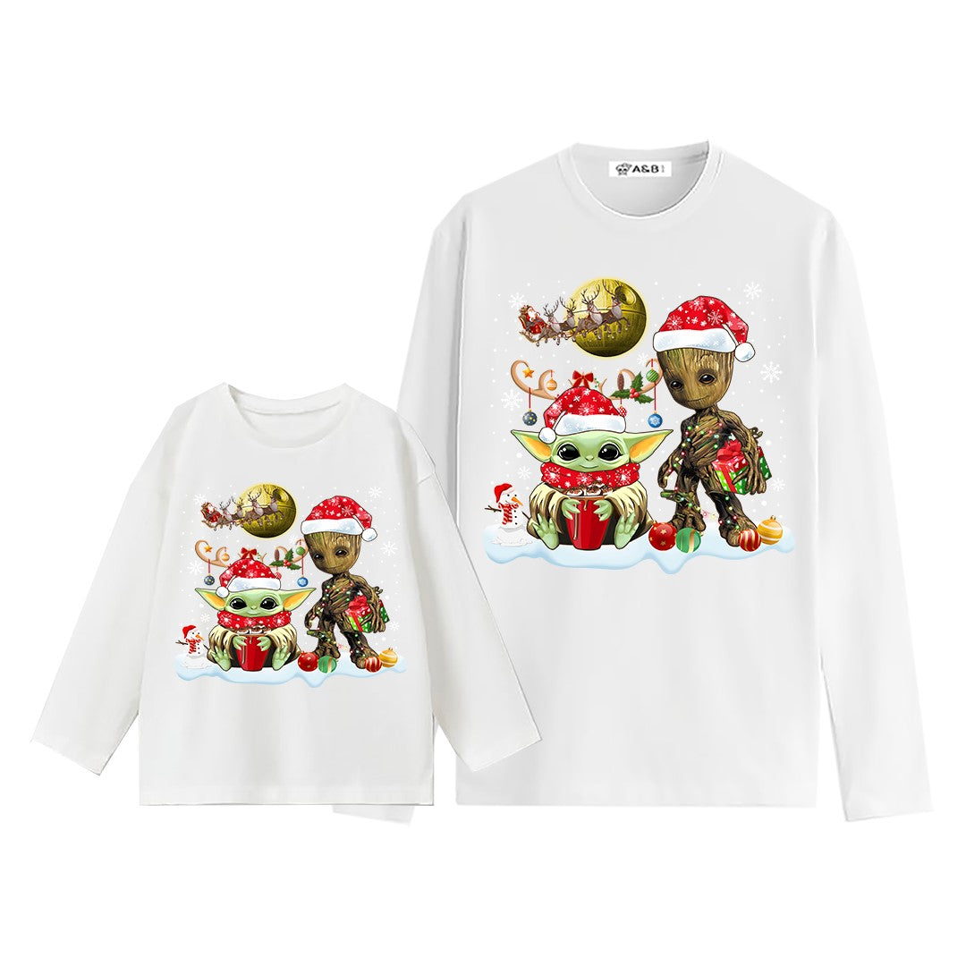 Camiseta Universo Christmas manga larga