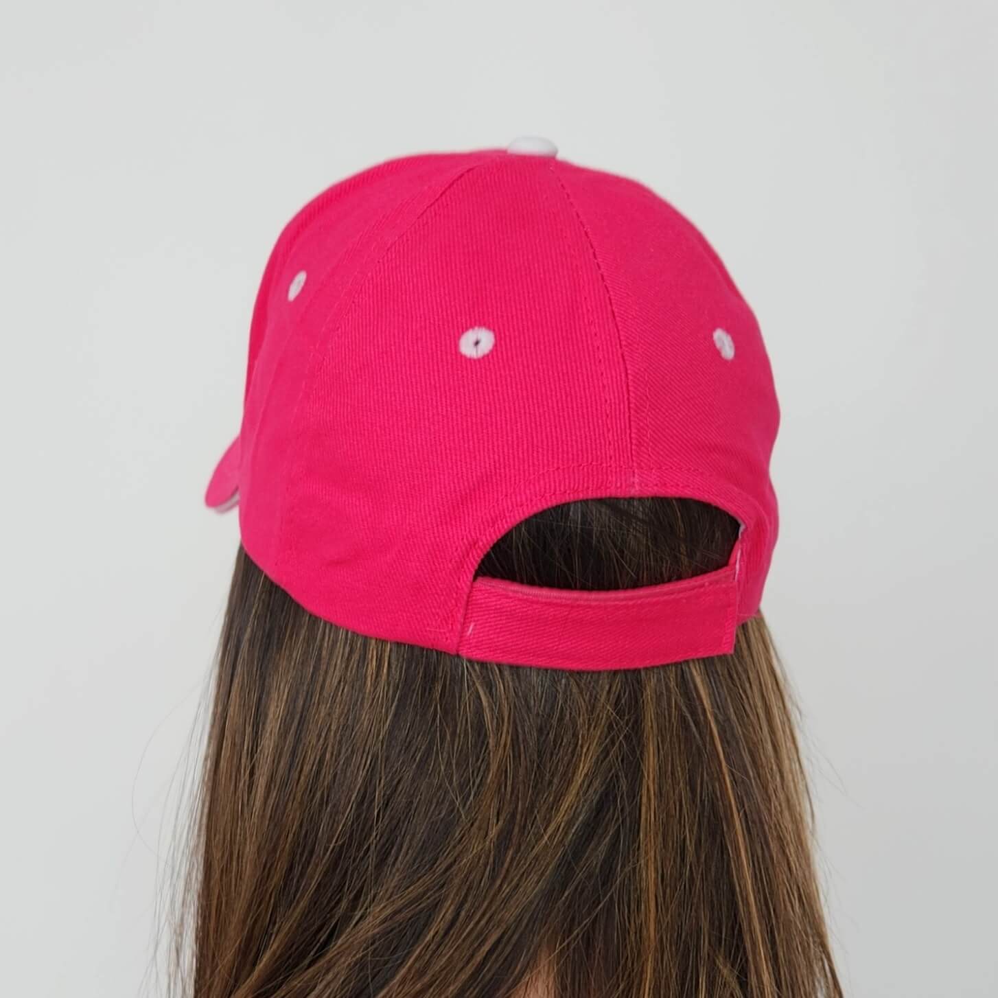 Gorra deportiva fucsia