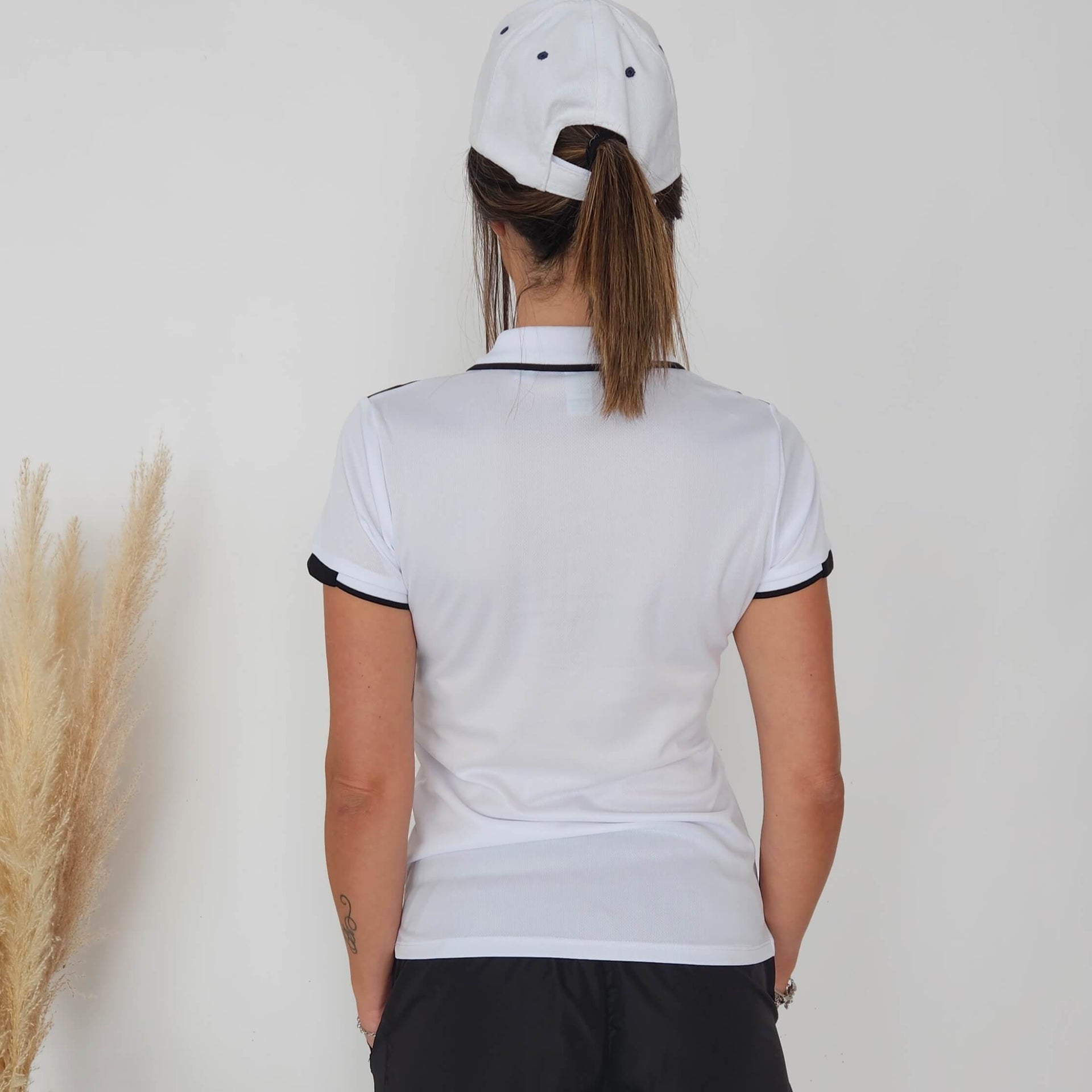 Polo Tiger blanco