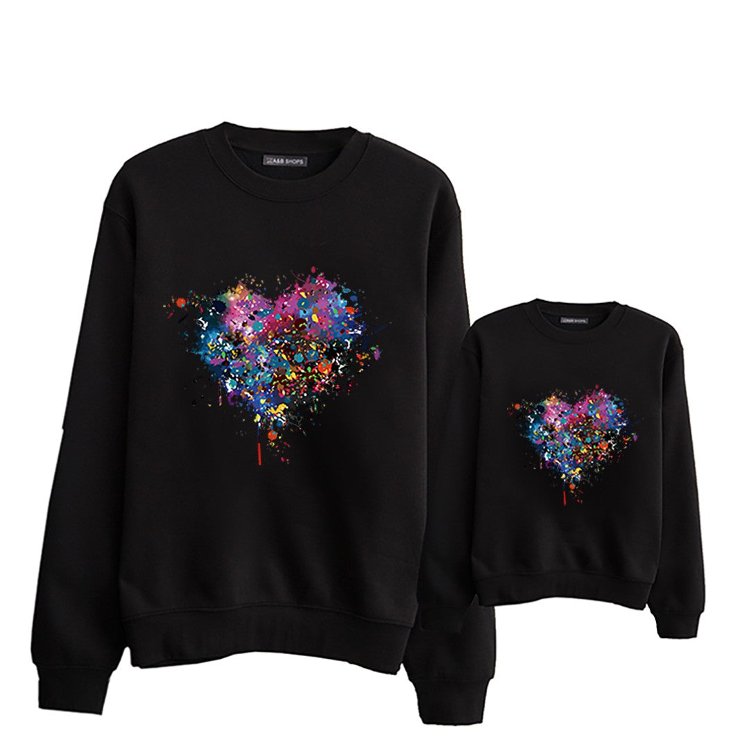 Sudadera Corazón degradado