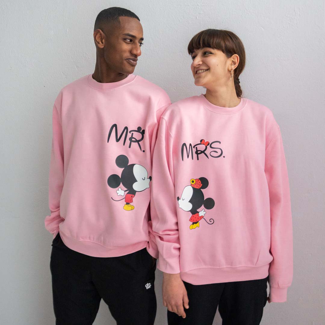 Sudadera Mrs & Mr Mouse