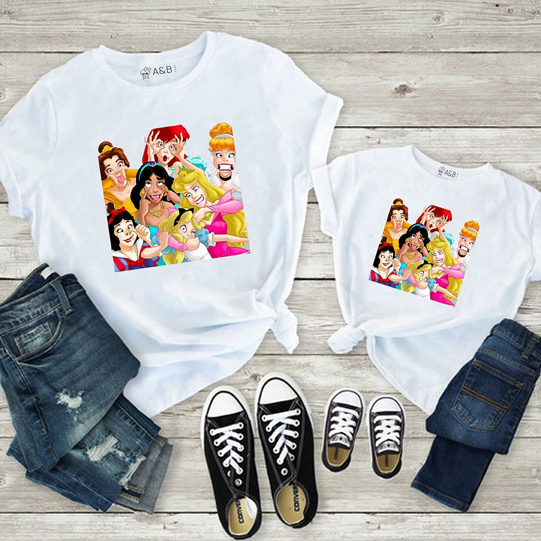 Camiseta princesas