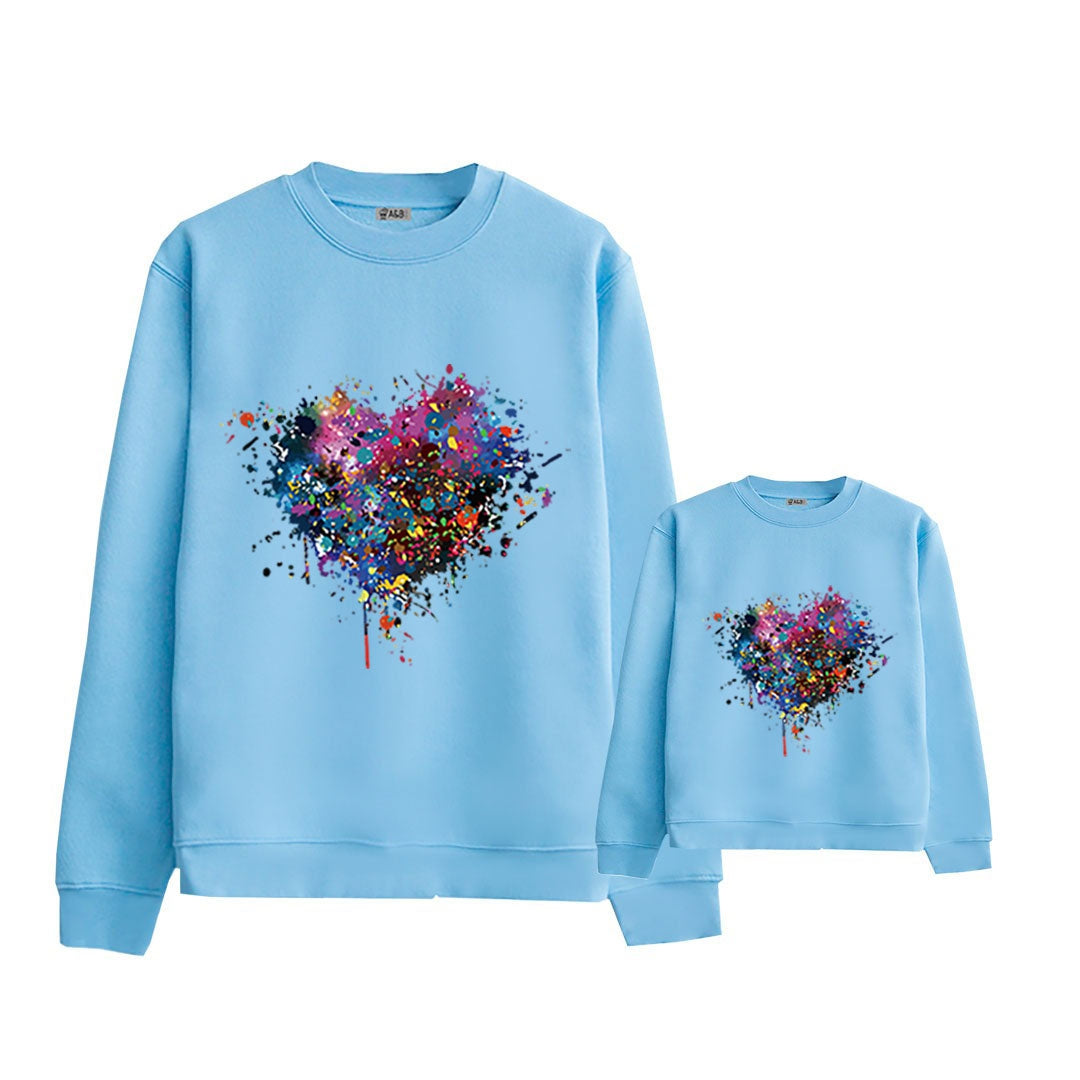 Sudadera Corazón degradado