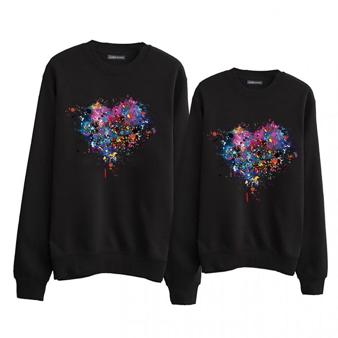 Sudadera Corazón degradado