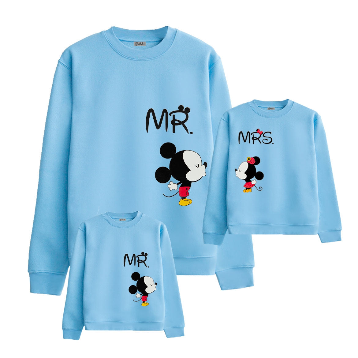 Sudadera Mrs & Mr Mouse