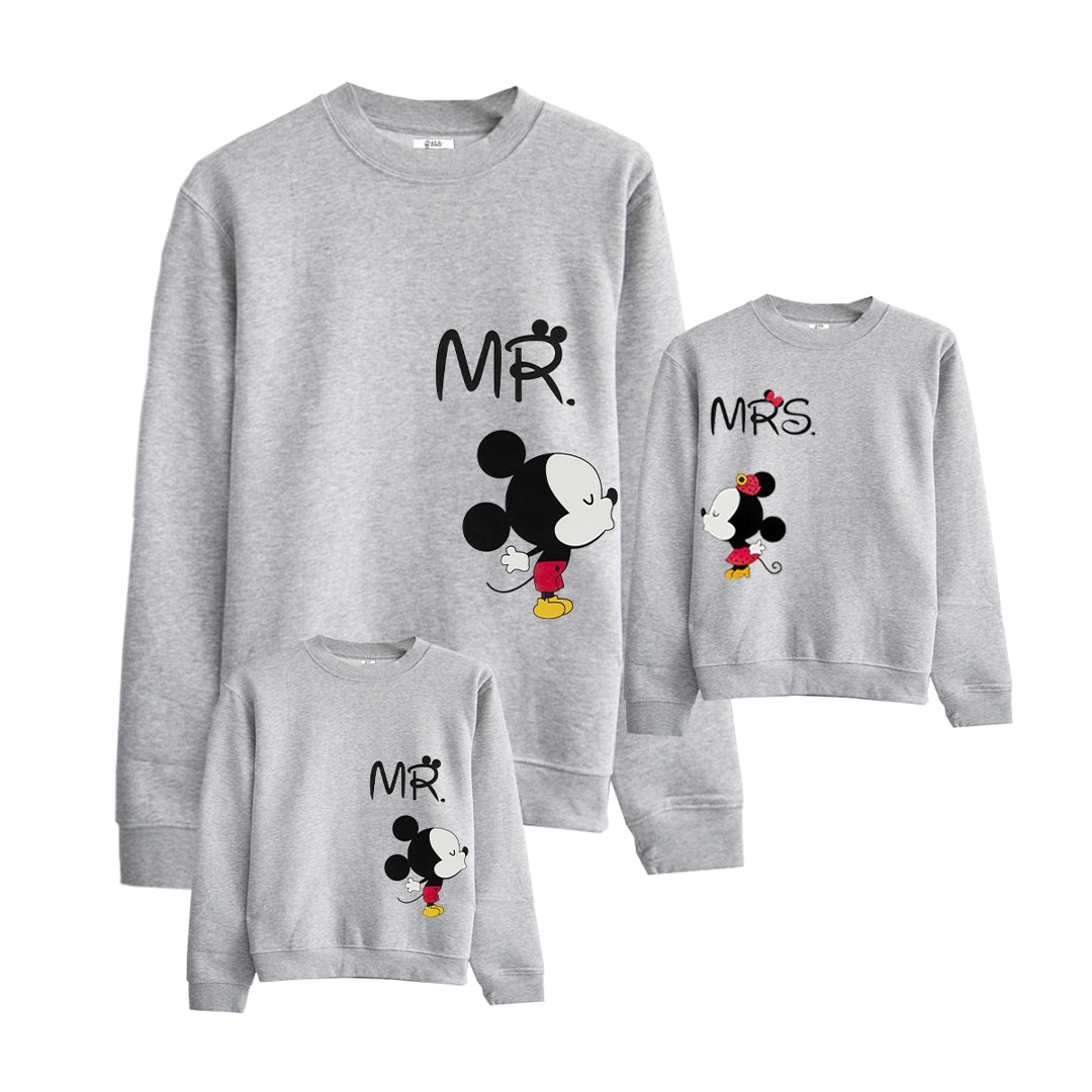 Sudadera Mrs & Mr Mouse