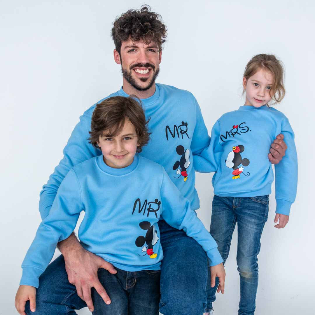 Sudadera Mrs & Mr Mouse