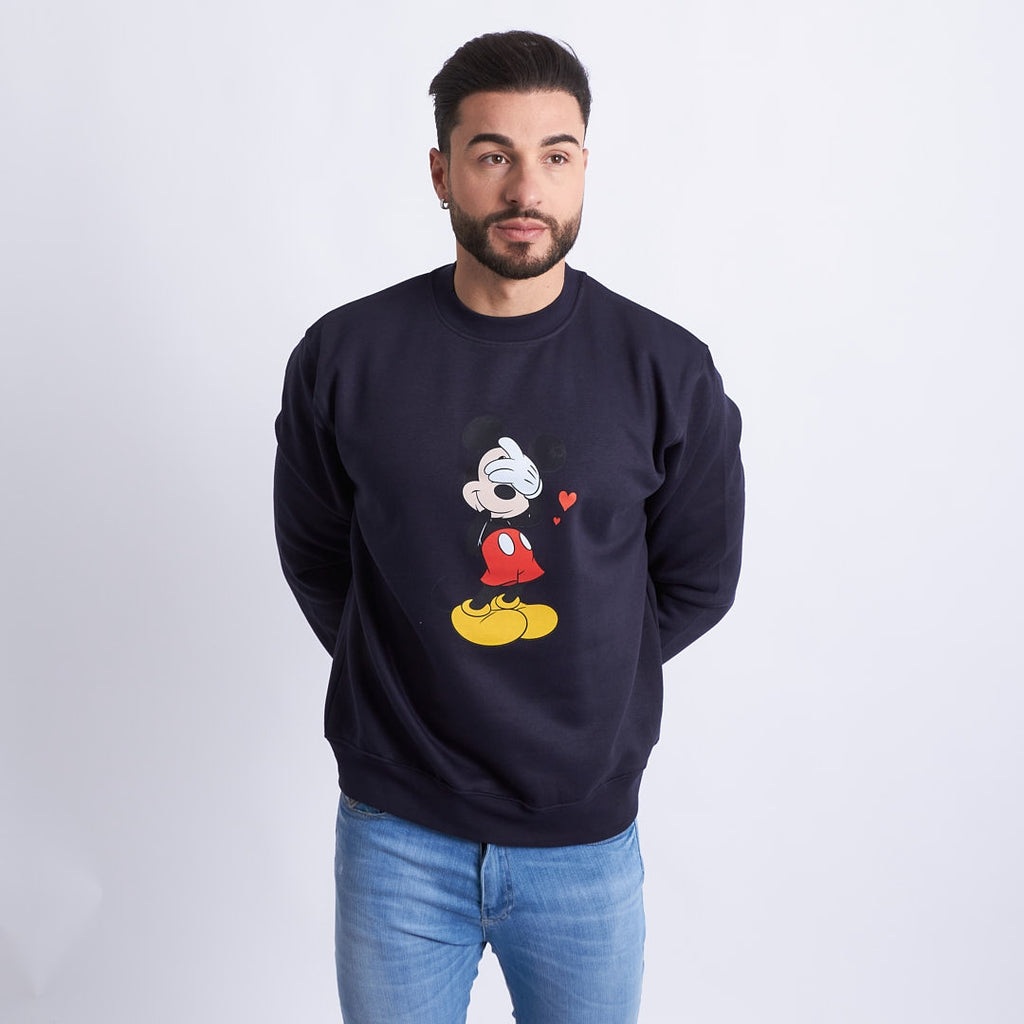 Sudadera Shy Mickey & Minnie hearts