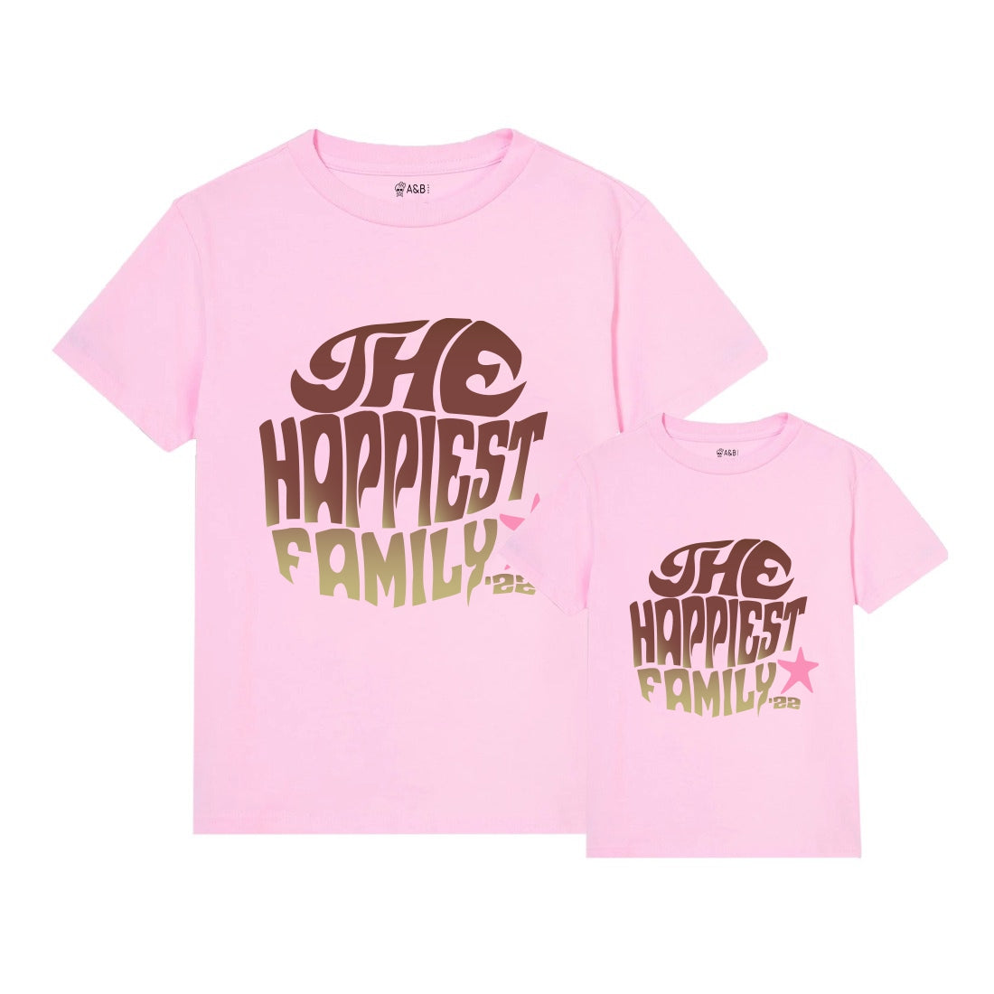 Camiseta The Happiest Family