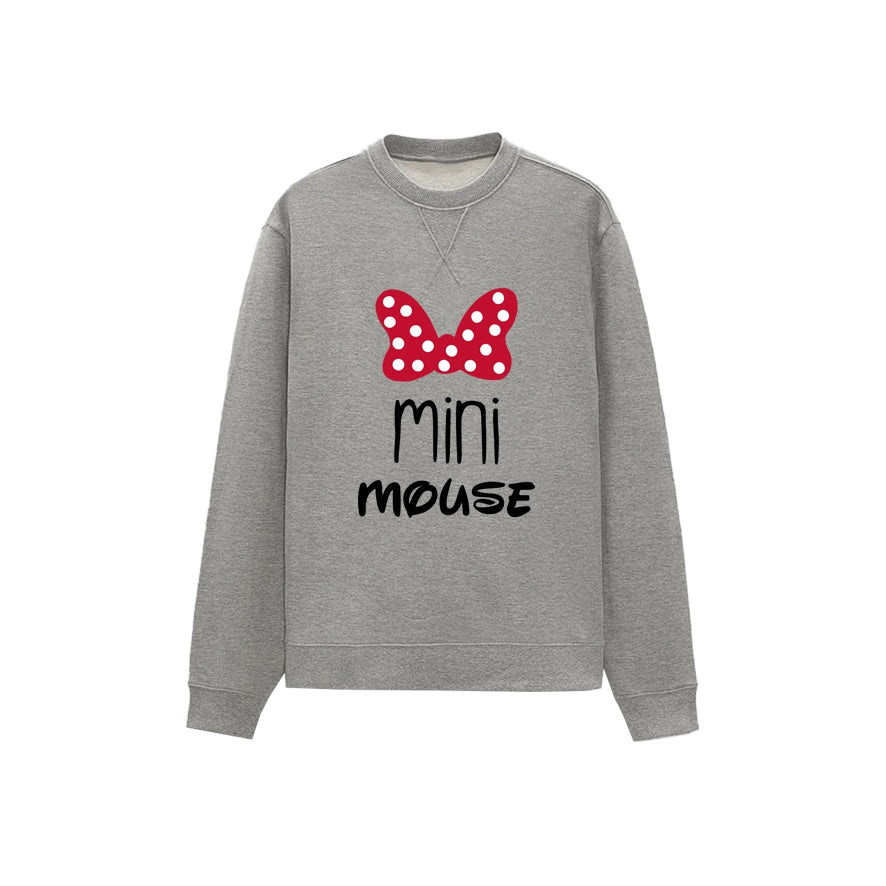 Sudadera Mama-daddy mouse mini mouse