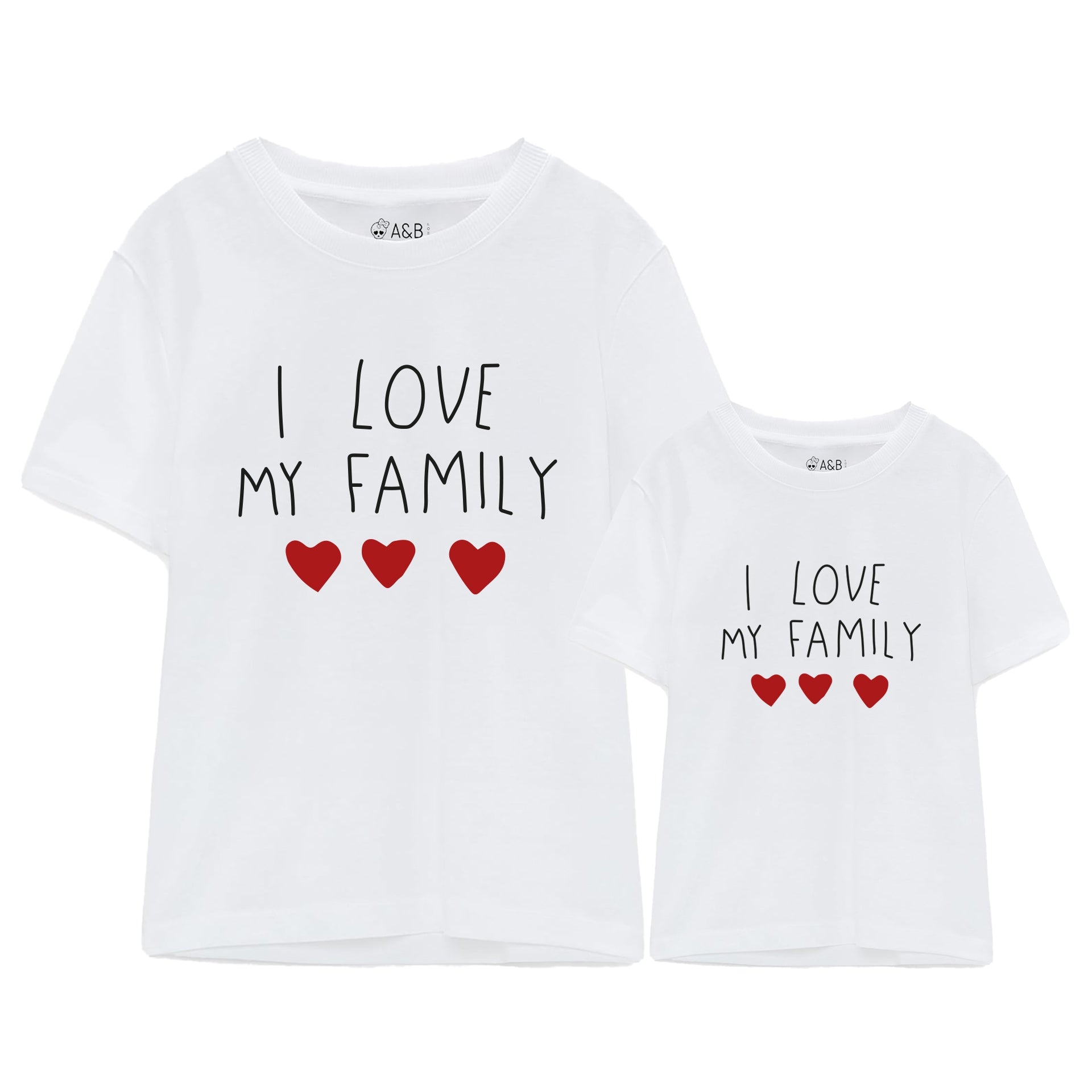 Camiseta I love my family