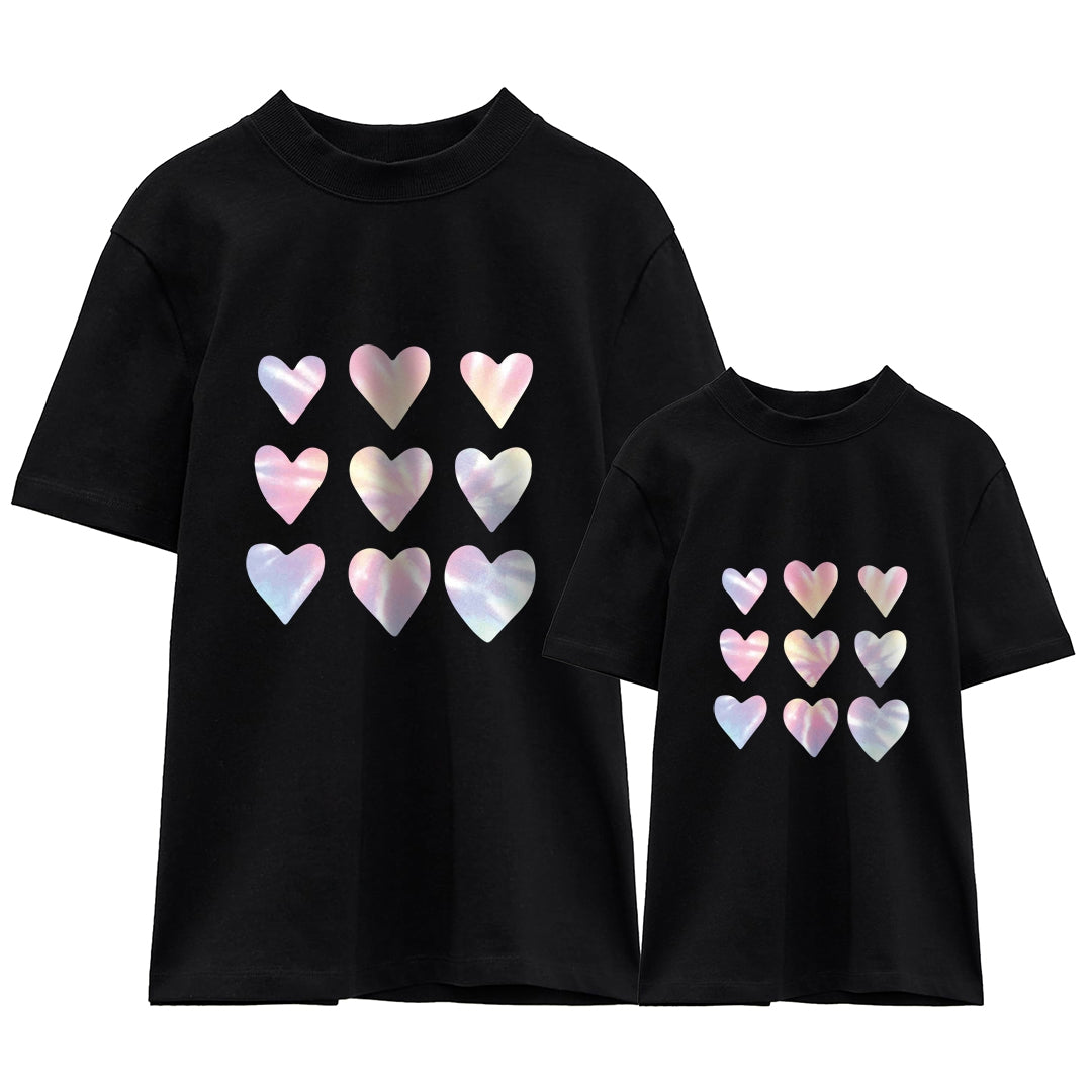 Camiseta Nine hearts Tie Dye