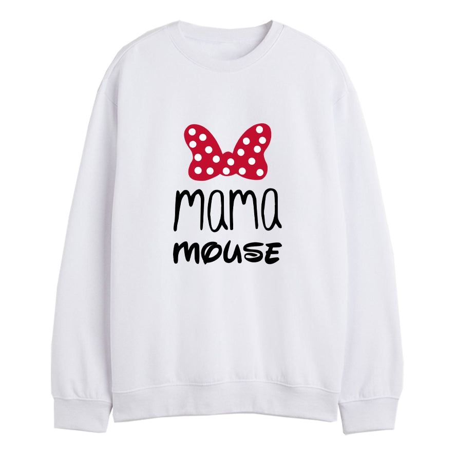 Sudadera Mama-daddy mouse mini mouse