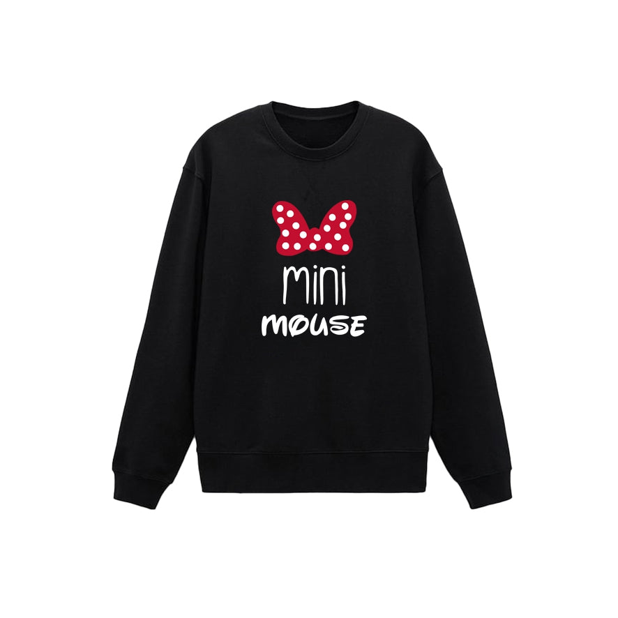 Sudadera Mama-daddy mouse mini mouse