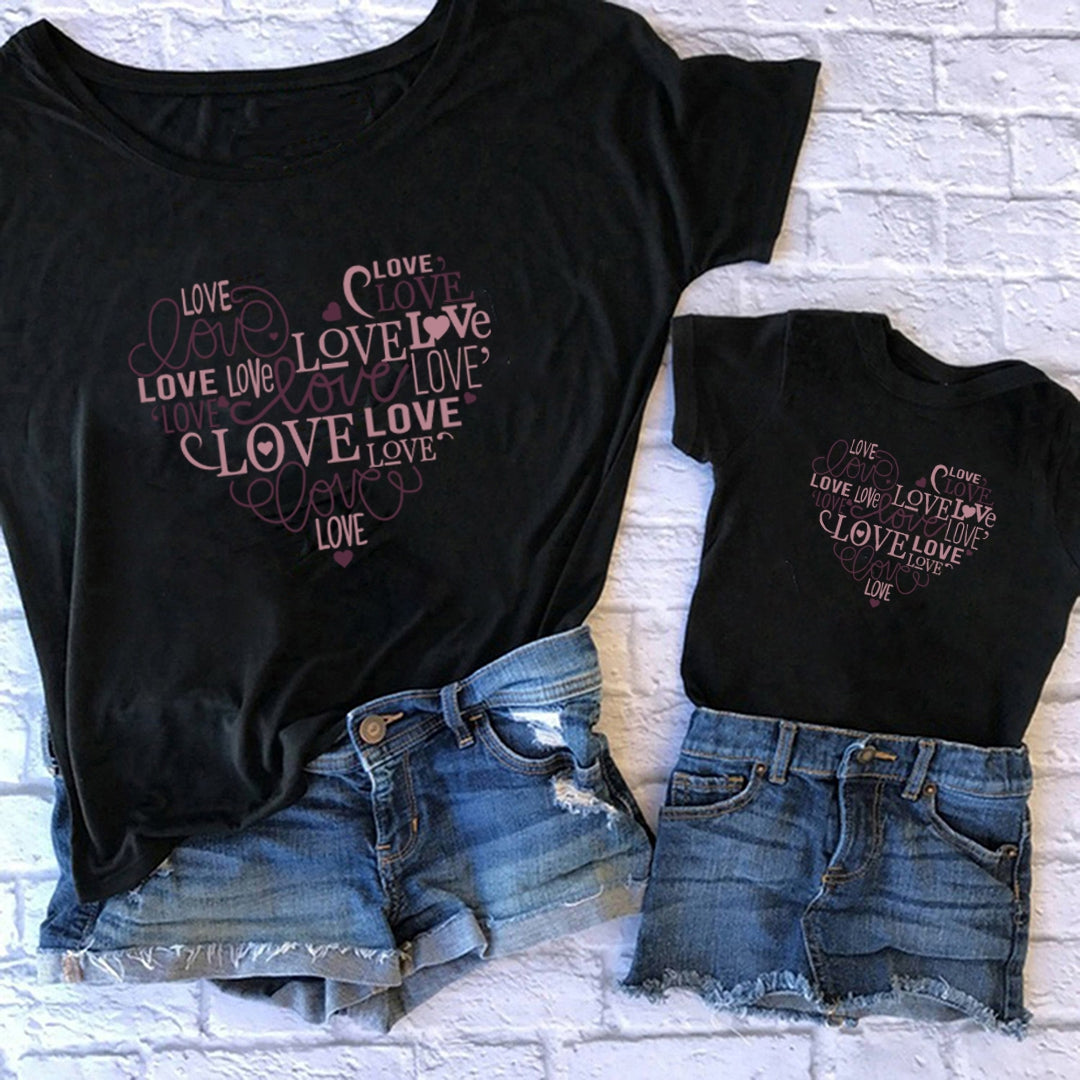 Camiseta Love heart