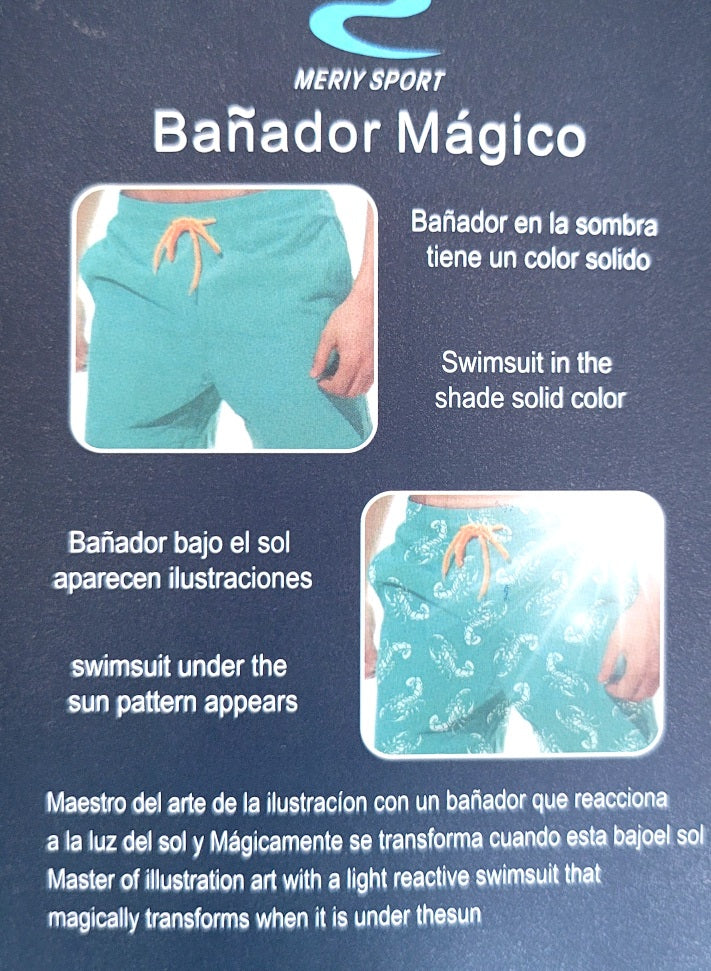 Bañador azul