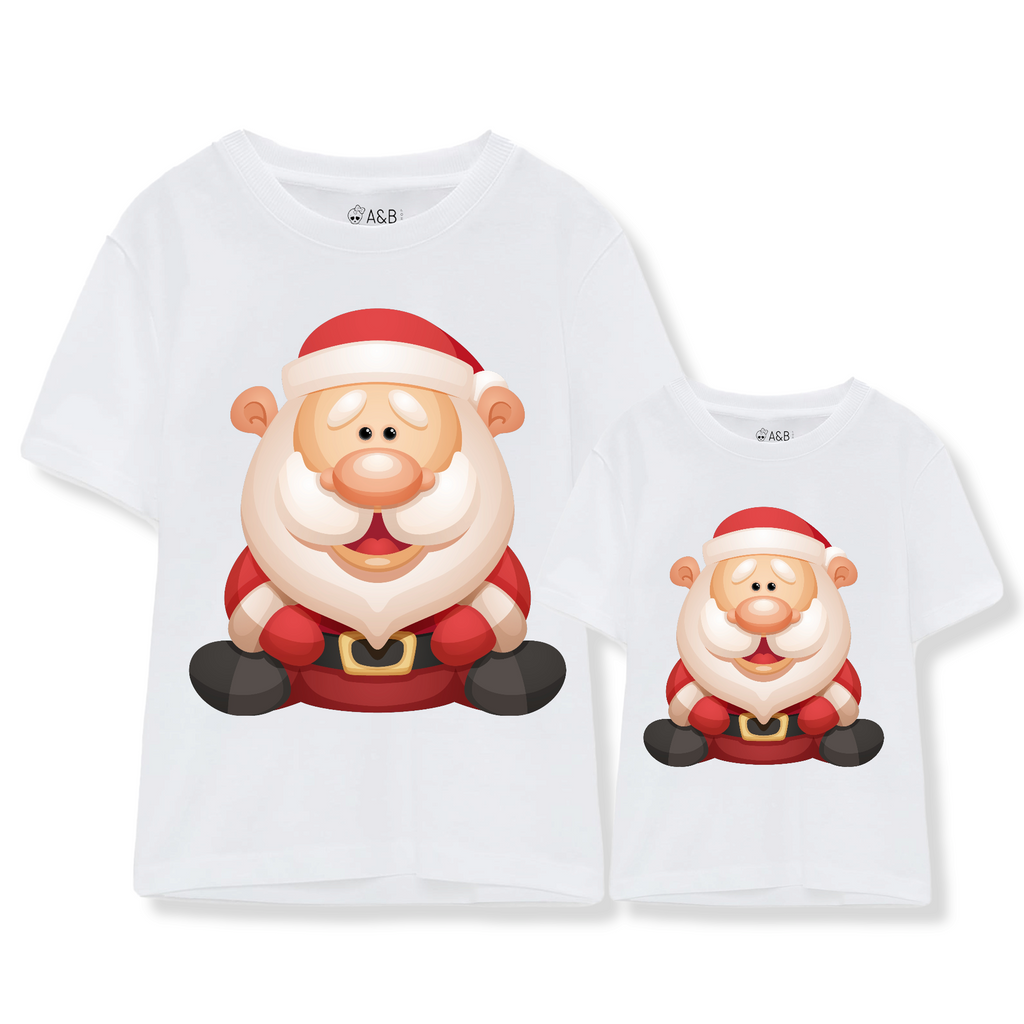 Camiseta Papá Noel happy