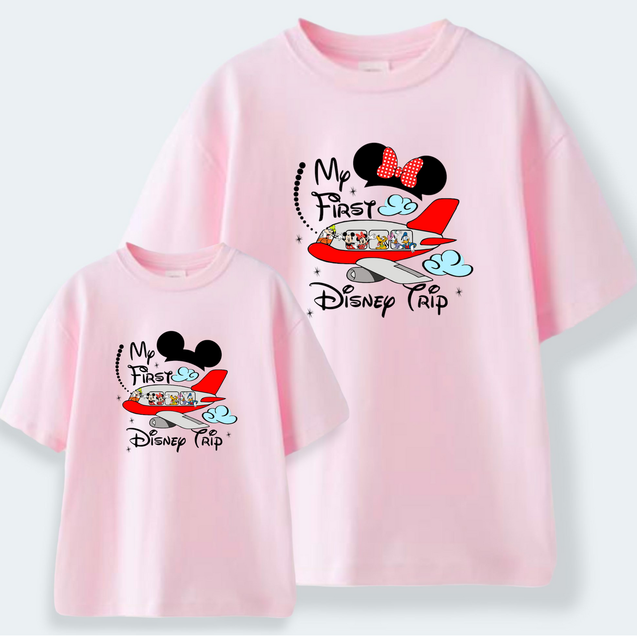 Camiseta Disney team 2025 Camiseta igual para mama y niña o niño