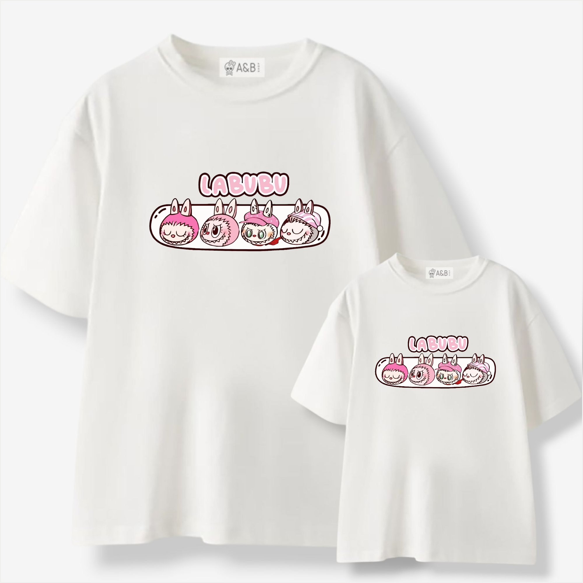 Camiseta Labubu Pink