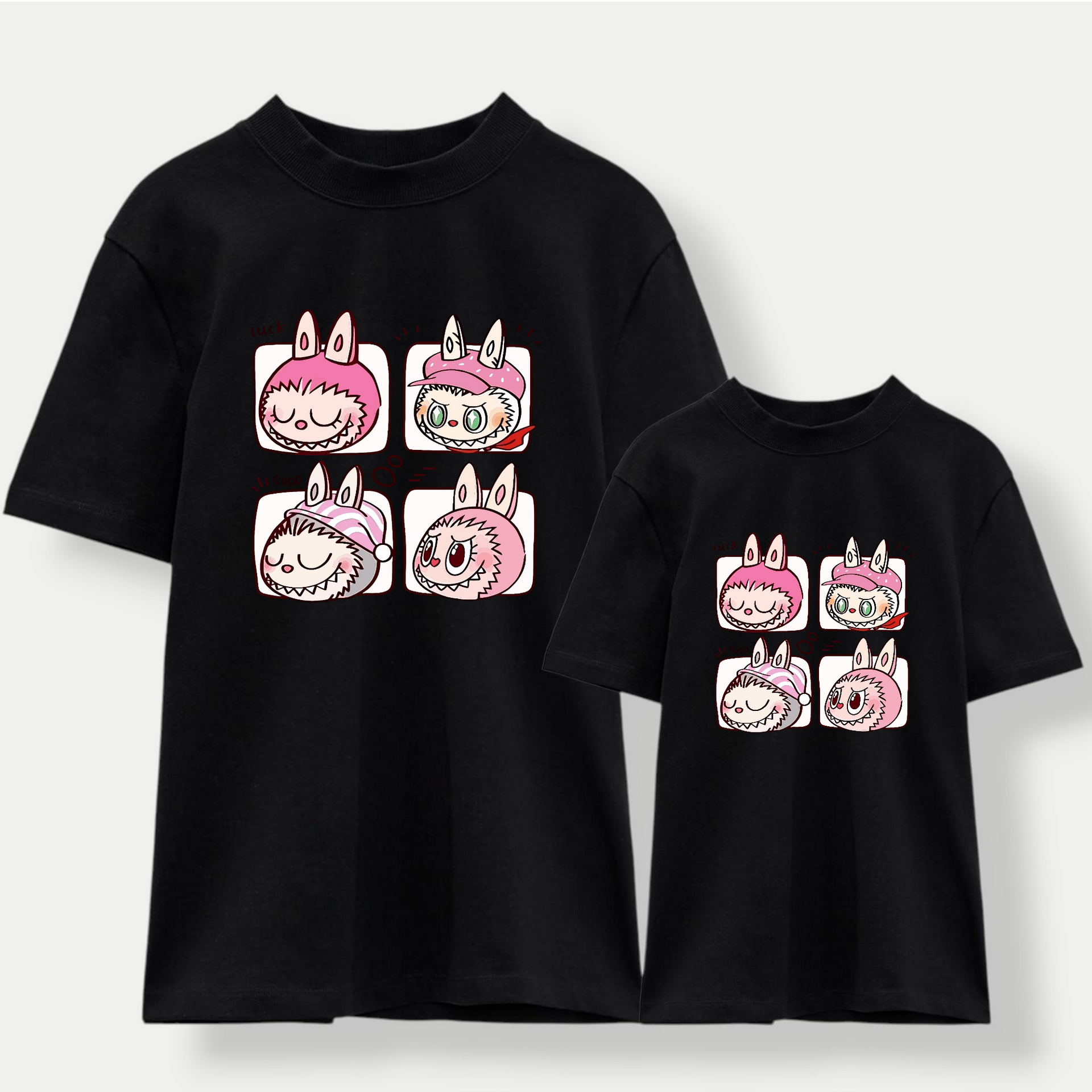 Camiseta Labubu good luck
