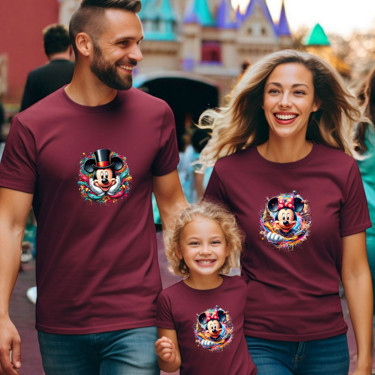 Camiseta Mickey-Minnie Dreams