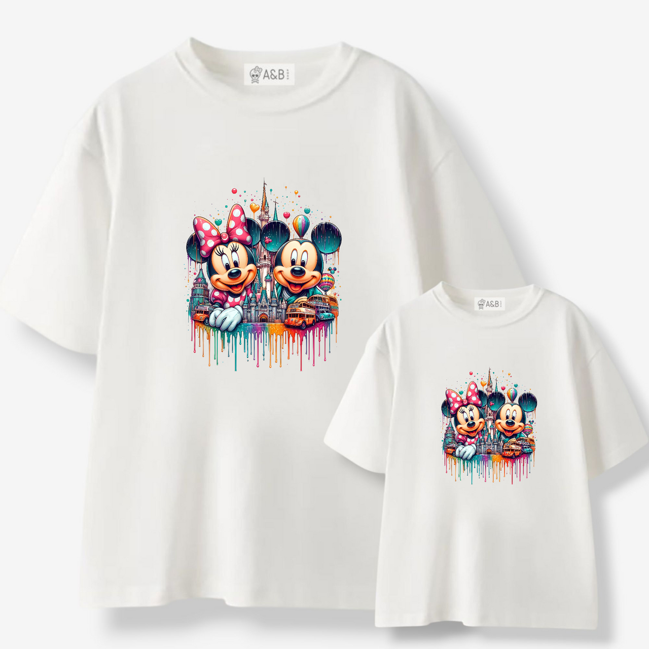 Camiseta Mickey&Minnie Fiesta