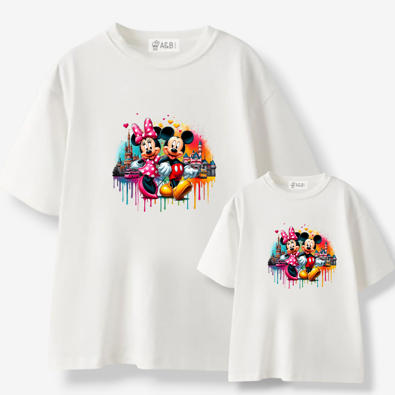 Camiseta Mickey&Minnie travel
