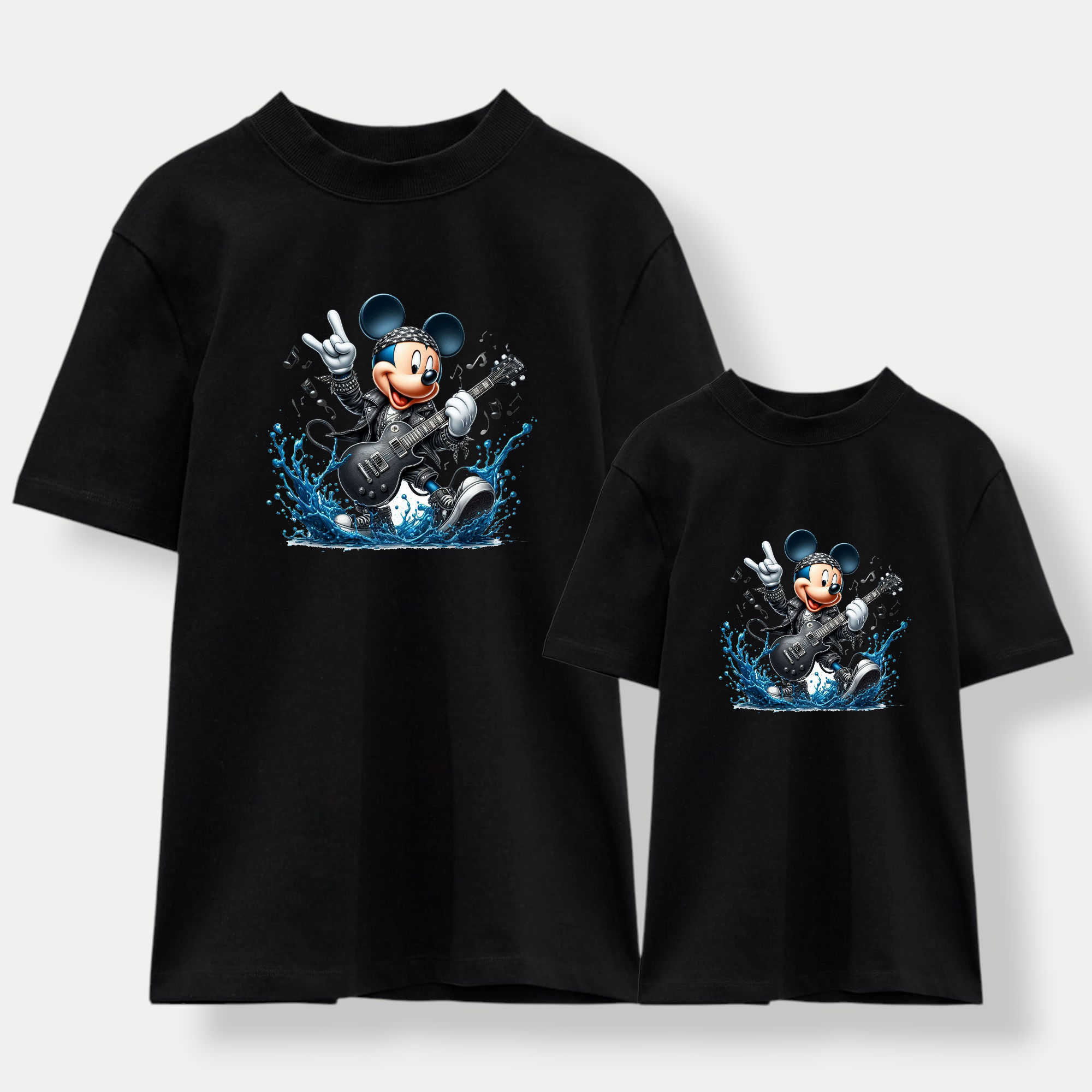 Camiseta Mickey rockero