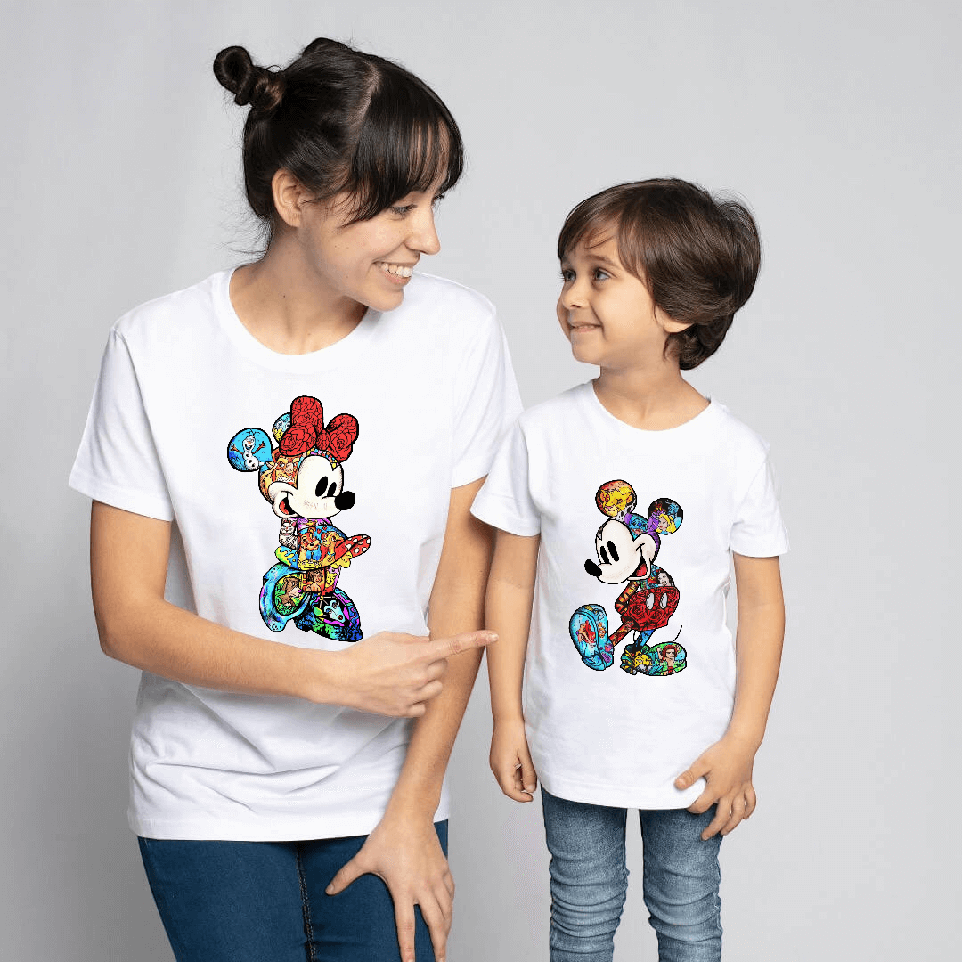 Hija Iguales Duo De Playeras Madre E Hija Mama Mouse Camisetas