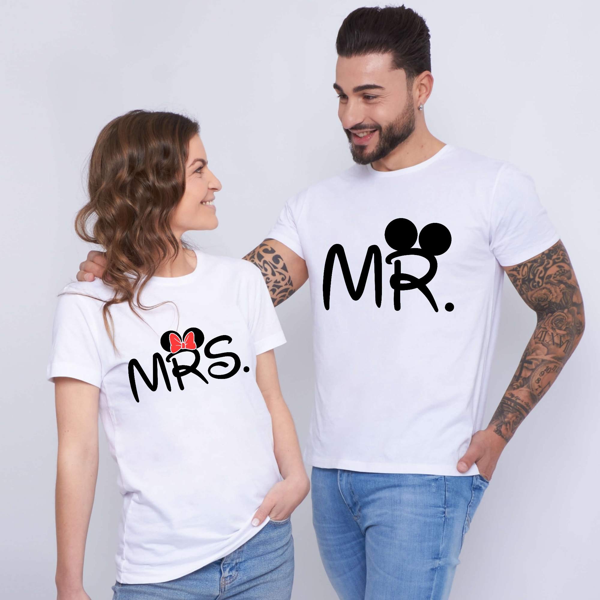 Camiseta Mr & Mrs