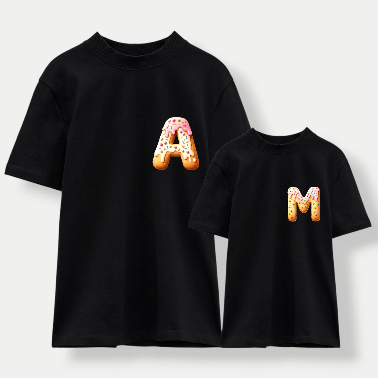 Camiseta Personalizada Inicial Cookie