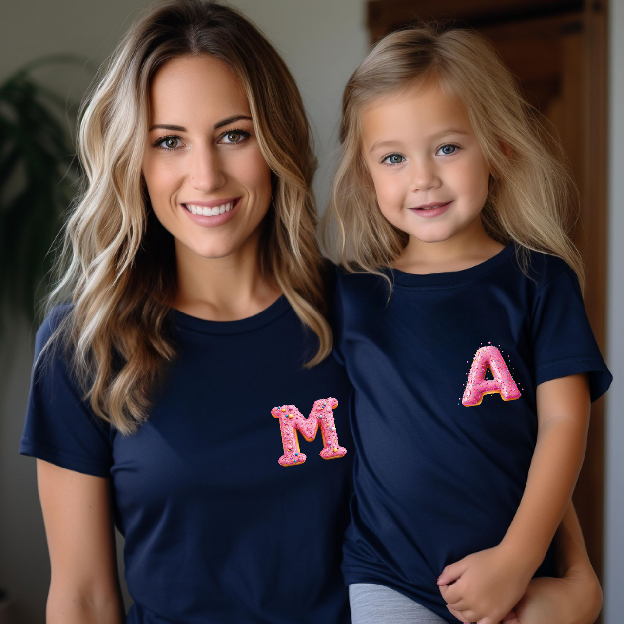 Camiseta Personalizada Inicial Donut