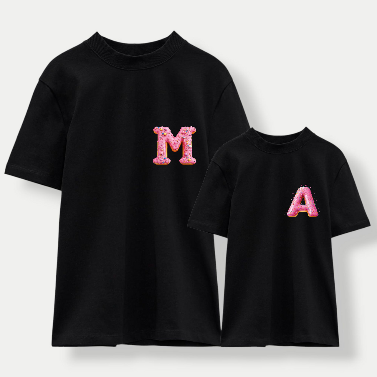 Camiseta Personalizada Inicial Donut