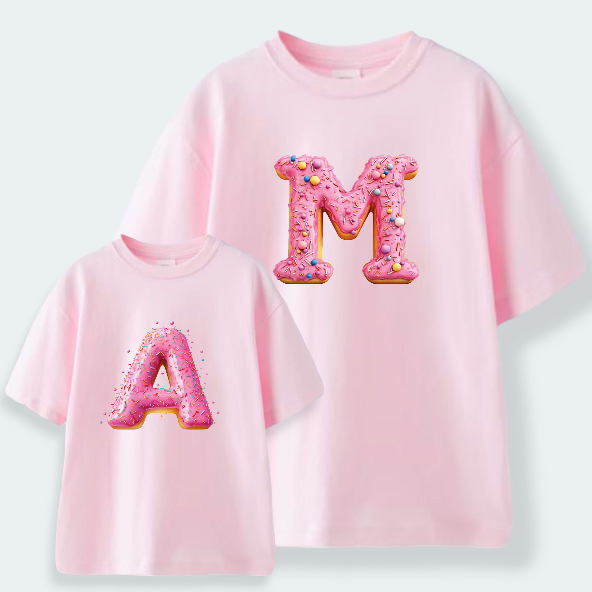 Camiseta Personalizada Inicial Donut