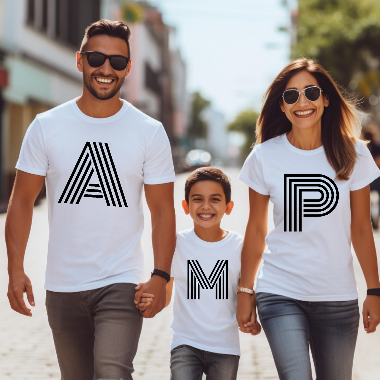 Camiseta Personalizada Inicial Retro