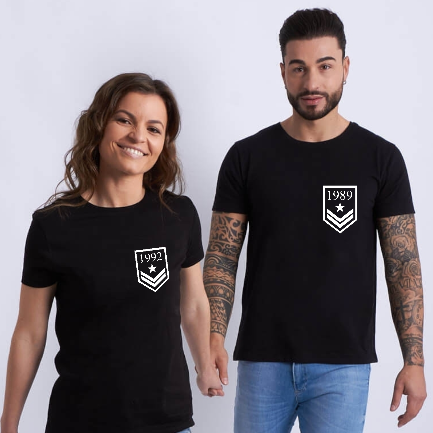 Camiseta Personalizada Militar pequeño