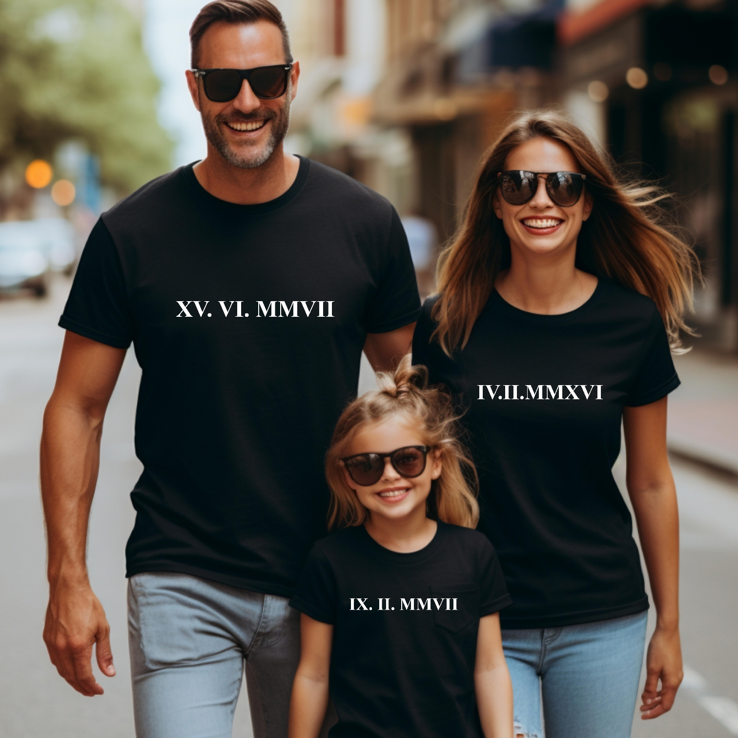 Camiseta Personalizada Números Romanos