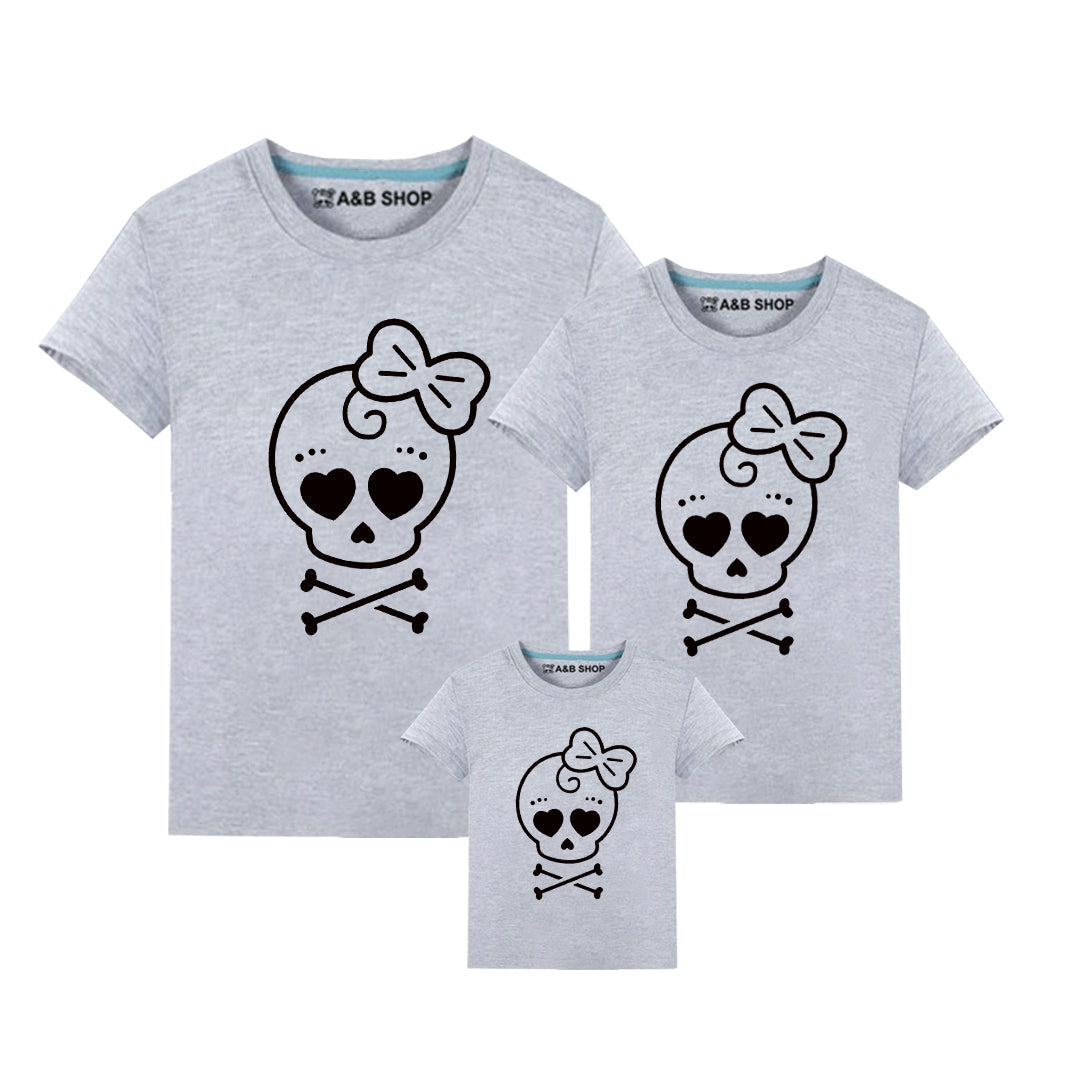 Camiseta Skull A&B black