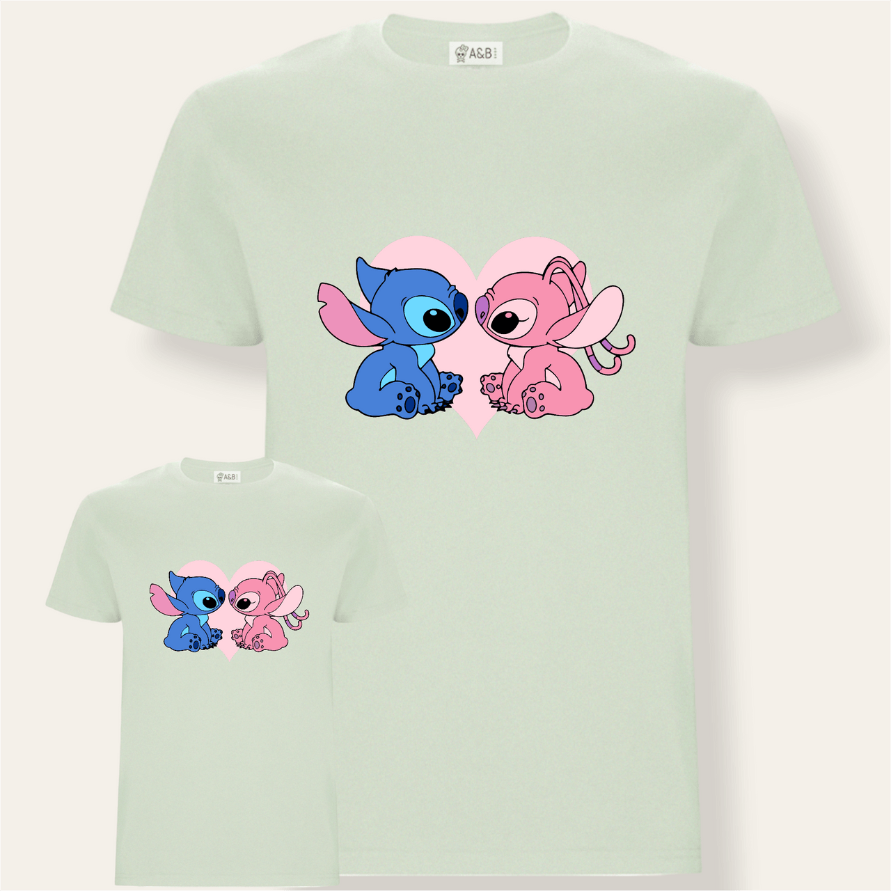 Camiseta Stitch Love