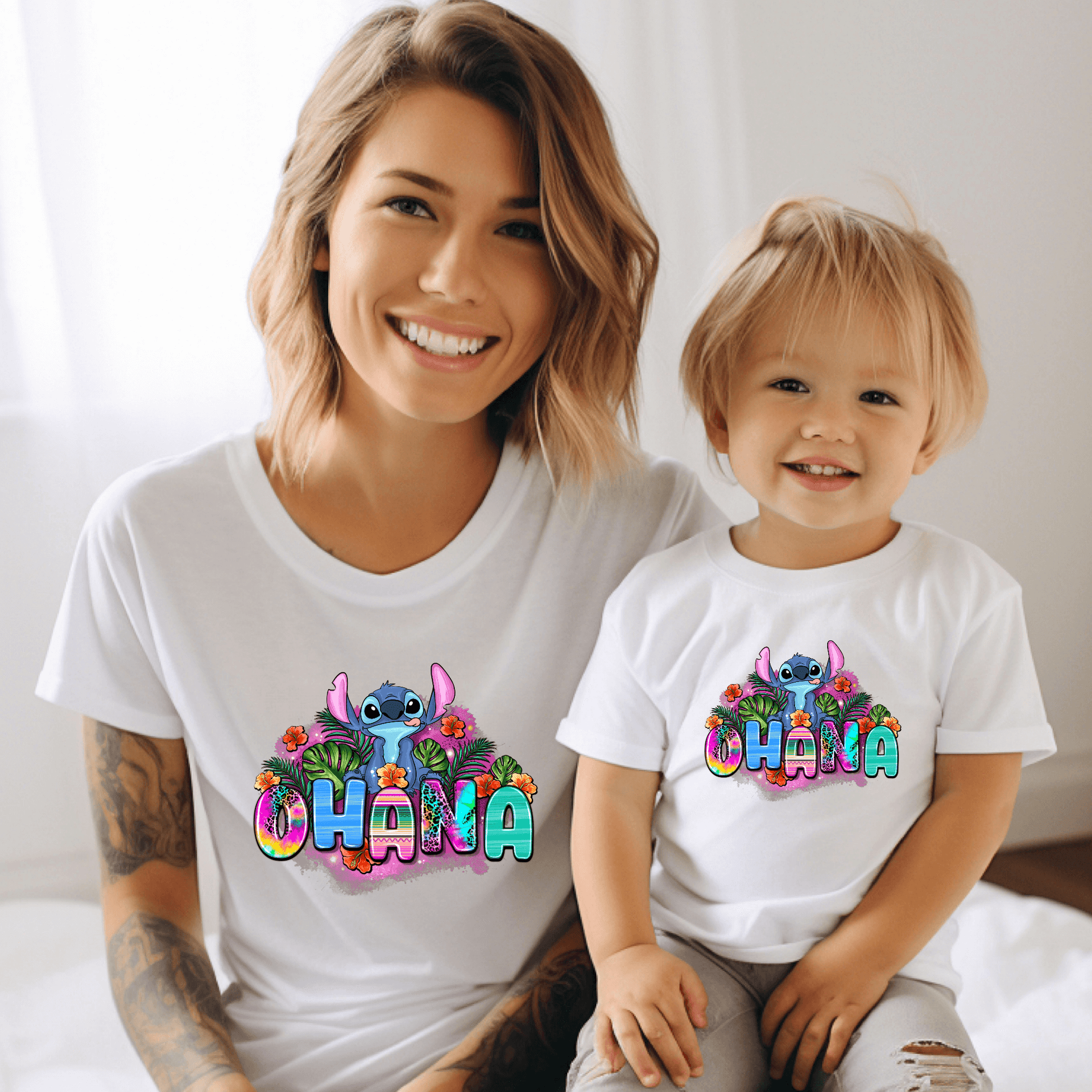 Camiseta Stitch Ohana !!