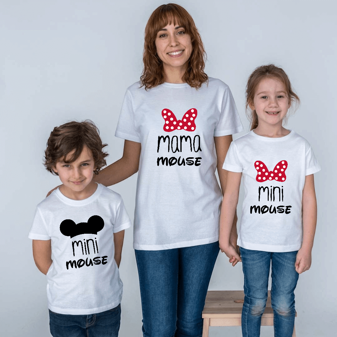 Camiseta Mama mouse mini mouse